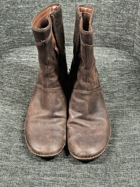 Merrell Brown Leather Ankle Boots